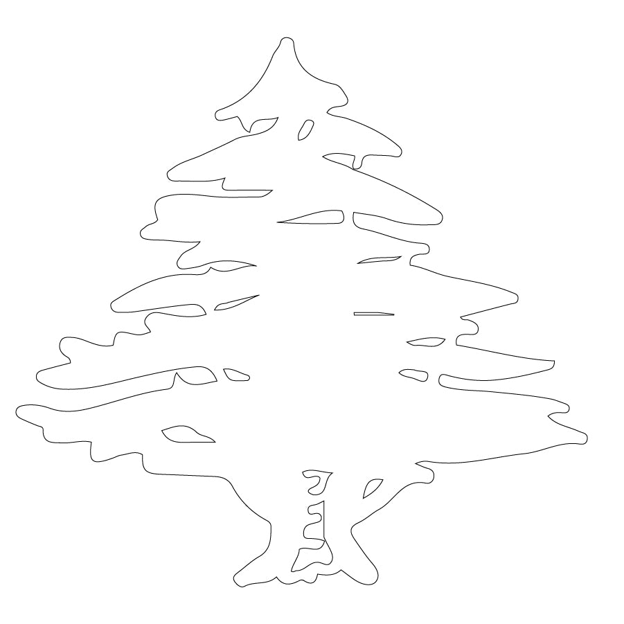 Cedar sticker